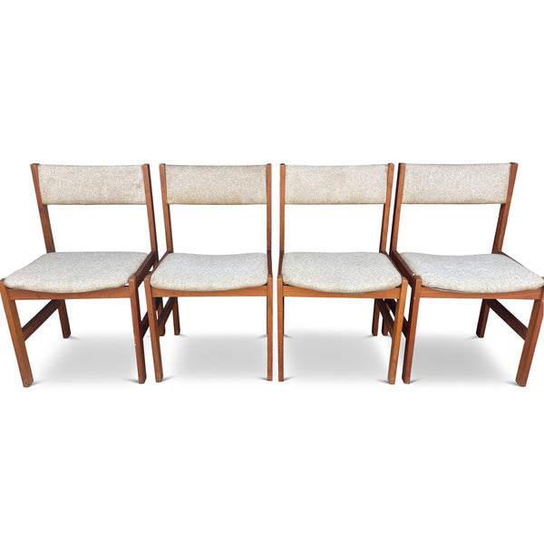 vintage MCM dining chairs set of 4 