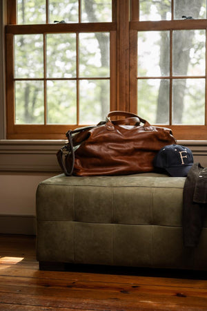 Benedict Weekend Bag - Titan Milled Honey