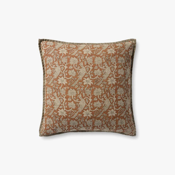 Rust Pillow - Down-Filled - 22'' x 22''