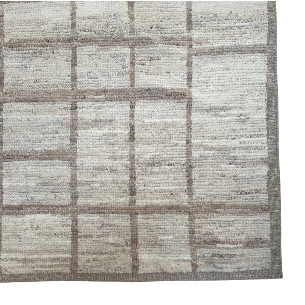 Hand Knotted Moroccan Rug • 10" x 8'3"