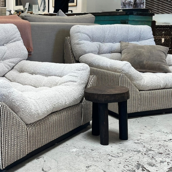Pair of Postmodern German Lounge Chairs