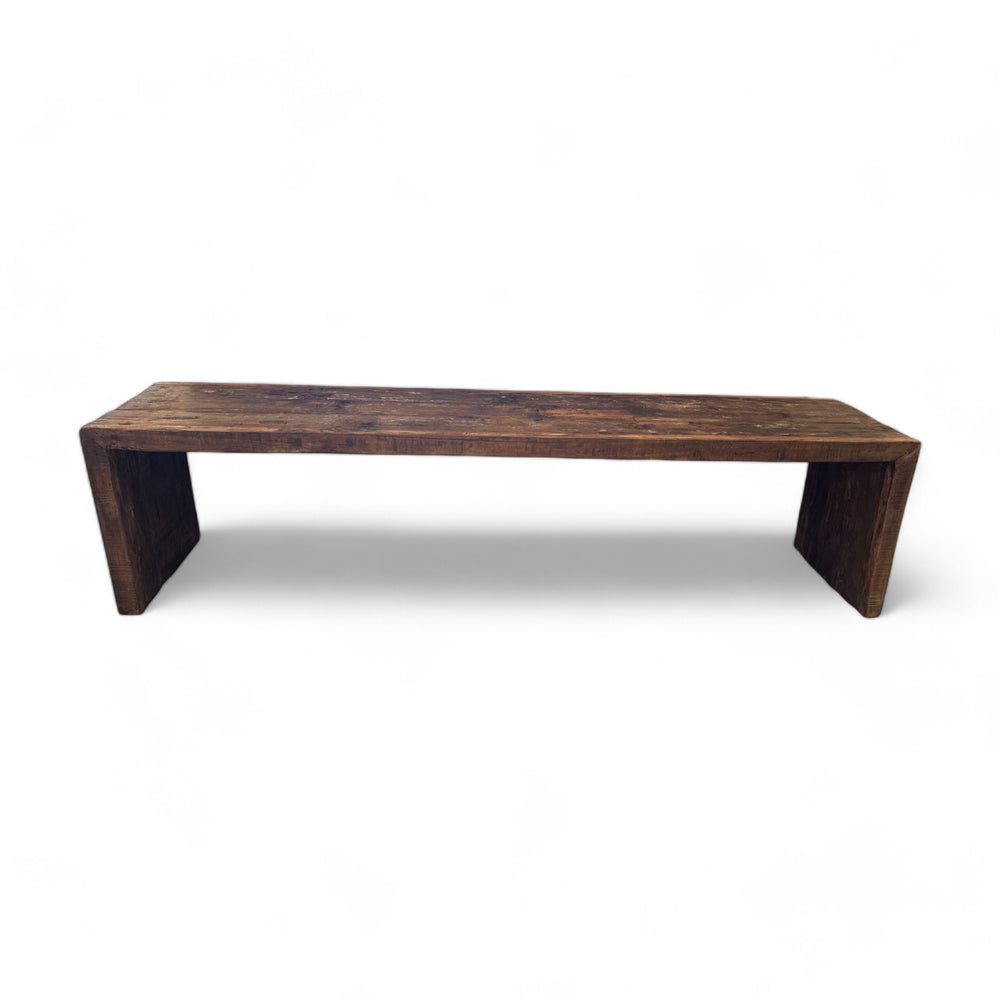 Salvaged Plank Bench