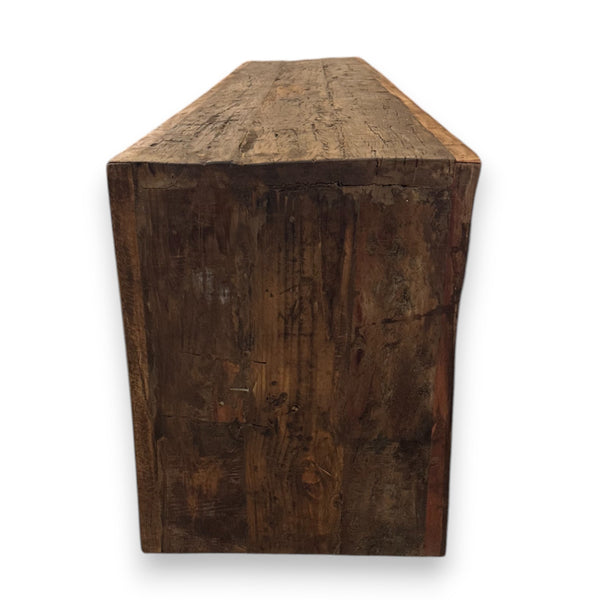 Salvaged Plank Bench