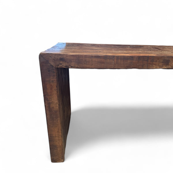Salvaged Plank Bench