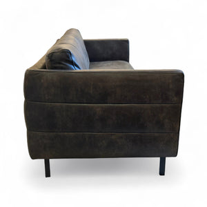 Distressed Leather Sofa