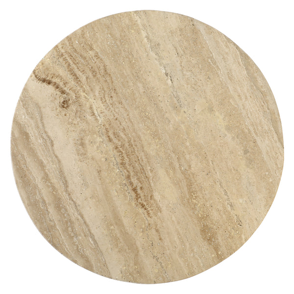 Travertine Stone Side Table