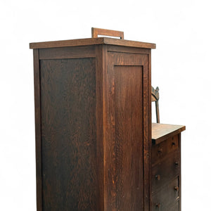 Vintage Vanity Dresser + Closet