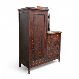 Vintage Vanity Dresser + Closet