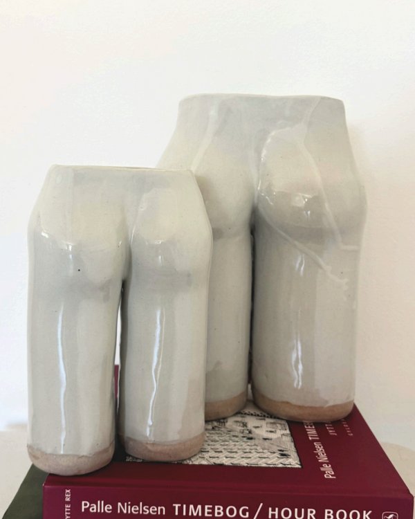 Small Butt Vase 9"H x 6"W