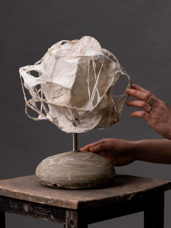 Volcanic Glaze Sculptural Light by Loram Ceramics