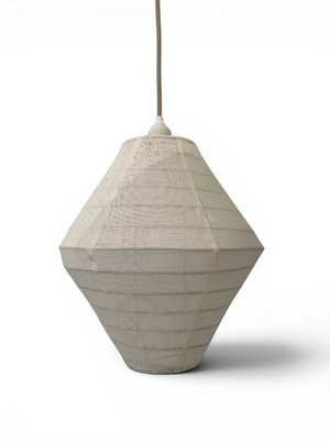 Linen Pendant Light Rhombas