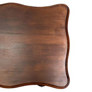 Vintage Entryway Stand with Drawers on Casters