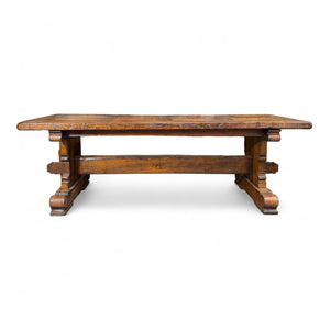 Vintage French Oak Farm Table
