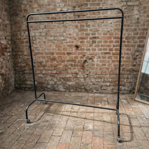 Vintage Black Clothing Rack
