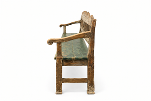 Vintage Rustic Wood Bench