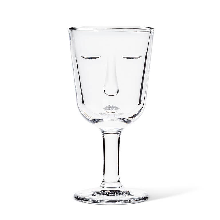 Resting Face Glassware