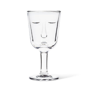 Resting Face Glassware