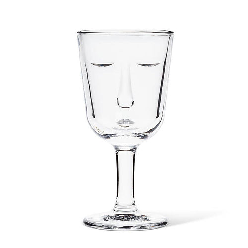 Resting Face Glassware