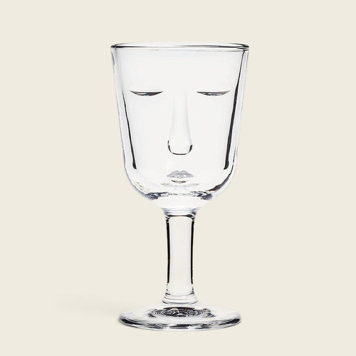 Resting Face Glassware