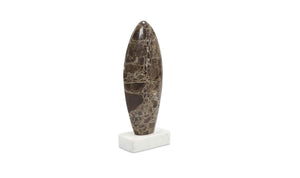 Boda Sculpture Dark Emperador Marble