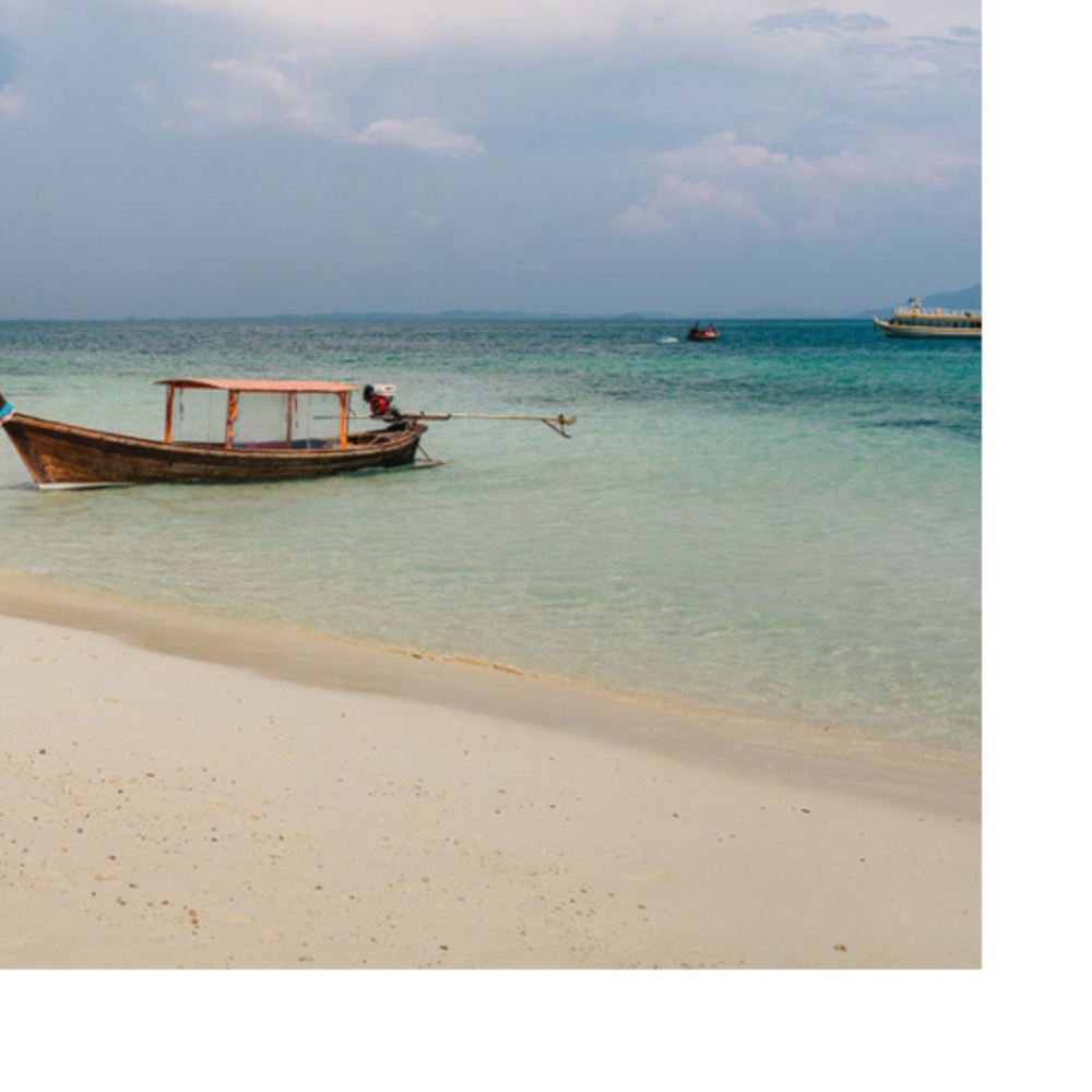 "Thailand Sea" Framed Photography Print - 18" x 24"