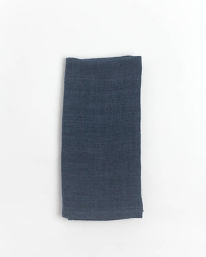 Stone Washed Linen Hemmed Dinner Napkin