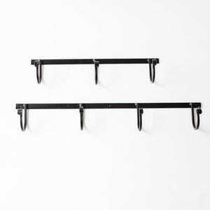 The Wrought Iron Rack with Hooks