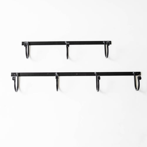 The Wrought Iron Rack with Hooks