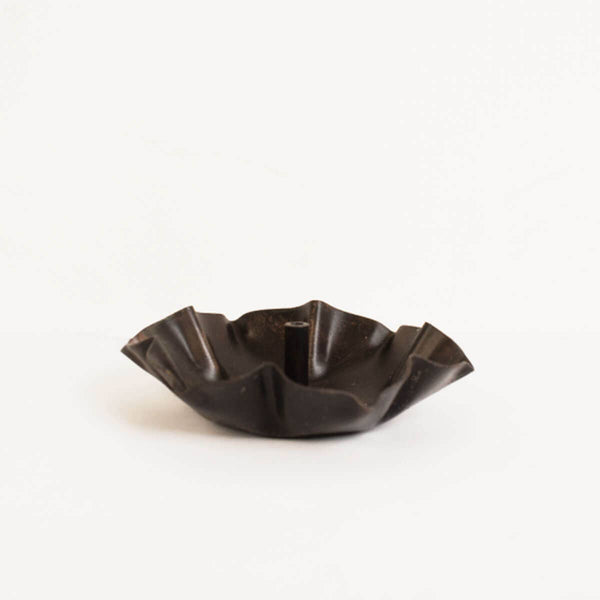 Iron Lotus Incense Holder