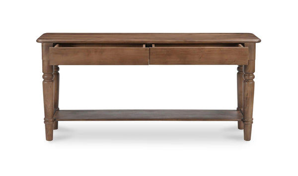 Russet Console Table Brown