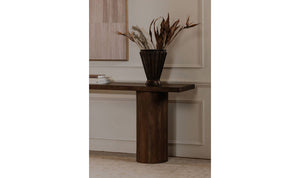 Hadley Console Table Warm Brown
