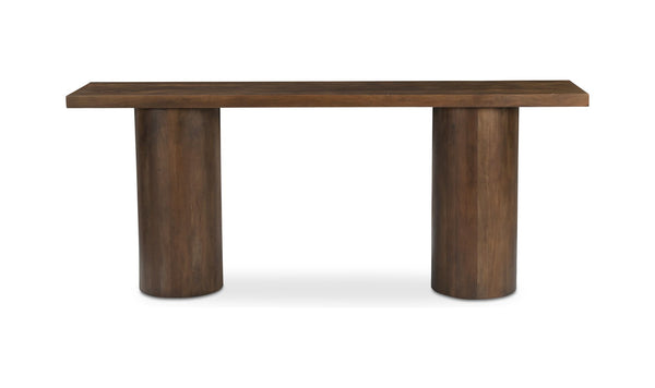 Hadley Console Table Warm Brown