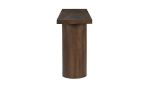 Hadley Console Table Warm Brown