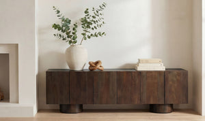 Hadley Media Unit Warm Brown