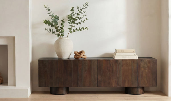 Hadley Media Unit Warm Brown