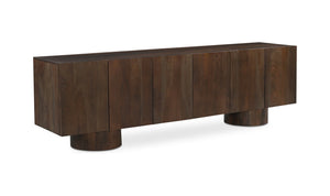 Hadley Media Unit Warm Brown