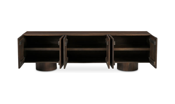 Hadley Media Unit Warm Brown