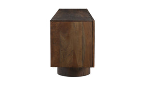 Hadley Media Unit Warm Brown