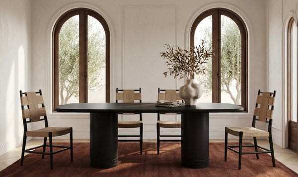 Daphne Dining Table Large Black