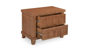 Enya Nightstand Red Oak