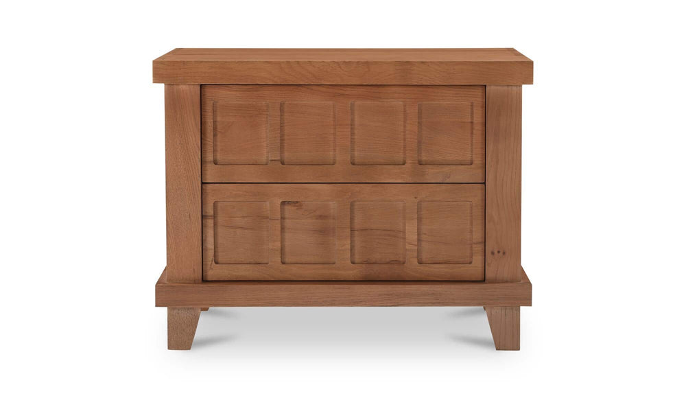 Enya Nightstand Red Oak