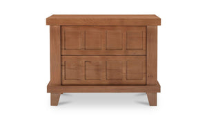 Enya Nightstand Red Oak