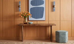 Lila Console Table, Brown