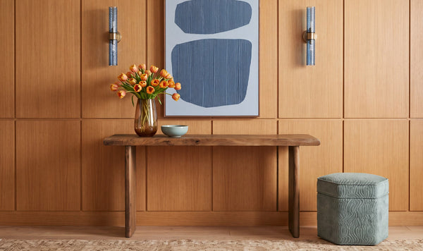 Lila Console Table, Brown
