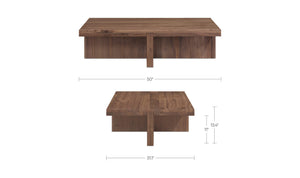 Folke Coffee Table Walnut