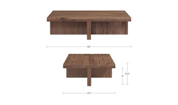 Folke Coffee Table Walnut