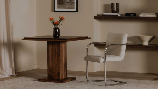 May Cafe Table Walnut