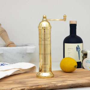 8" Brass Salt Mill - 8"