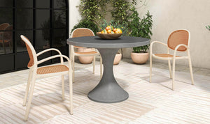 Isadora Outdoor Dining Table Grey