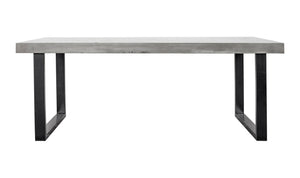 Jedrik Outdoor Dining Table Large Grey